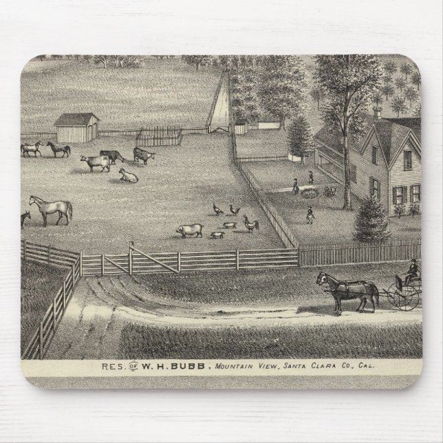 Alfombrilla De Ratón Residencias Bubb (Frente)