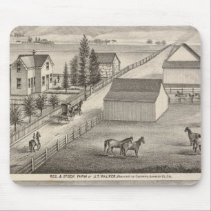 Alfombrilla De Ratón Residencias Walker, Knittel, granjas
