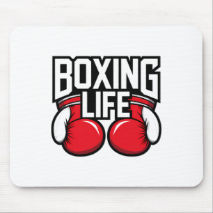 Alfombrilla De Ratón Resilencio en la formación de boxeo por vida de bo