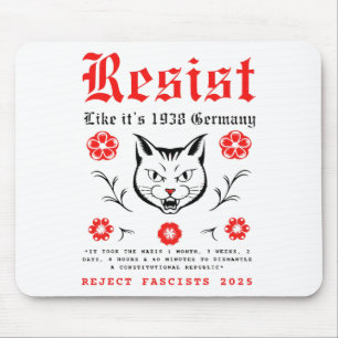 Alfombrilla De Ratón Resist Like It's 1938 Alemania 11