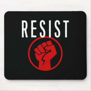 Alfombrilla De Ratón Resista A La Camiseta - Sea Parte De La Resistenci