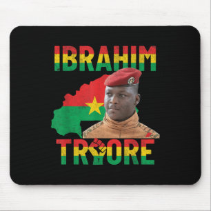 Alfombrilla De Ratón Resistencia africana Thomas Sankara Burkina Faso I