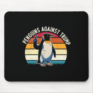 Alfombrilla De Ratón Resistir a los pingüinos contra los seguidores de