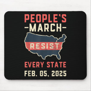 Alfombrilla De Ratón Resistir en todo Estados Unidos Detener a Trump