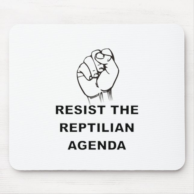 Alfombrilla De Ratón Resistir la agenda republicana (Frente)