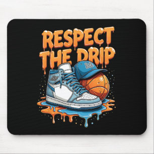 Alfombrilla De Ratón Respetar El Estilo De Zapatillas Drip Sketll Calle