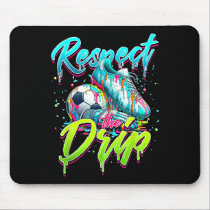 Alfombrilla De Ratón Respeto El Drip Fútbol Helado Drip Drip Con Drogk