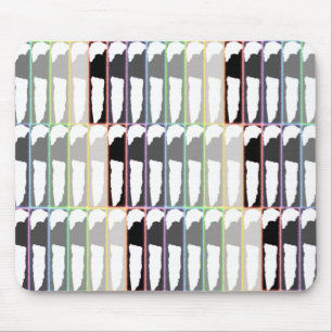 Alfombrilla De Ratón Resplandor artístico Mousepad de Raquel Alexandra