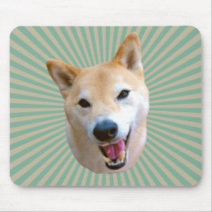 Alfombrilla De Ratón Resplandor solar sonriente Mousepad de Barkley