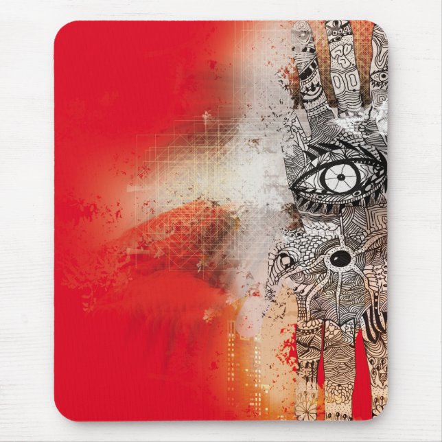 Alfombrilla De Ratón Resto en paz (Frente)