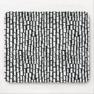 Alfombrilla De Ratón Resumen 020712 - Blanco sobre negro