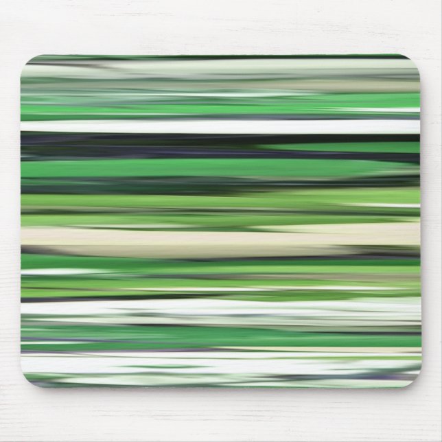 Alfombrilla De Ratón Resumen #2: Desenfoque verde (Frente)