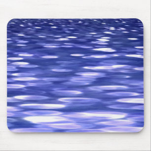 Alfombrilla De Ratón Resumen #3: Brillo azul