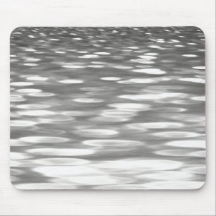 Alfombrilla De Ratón Resumen #3: Brillo gris plateado
