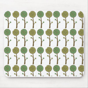 Alfombrilla De Ratón Resumen Árboles Multiples Mousepad