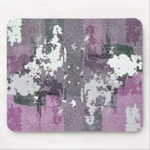 Alfombrilla De Ratón Resumen Art Purple Paint Mouse Pad
