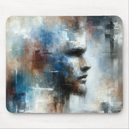 Alfombrilla De Ratón Resumen Avant-garde Man