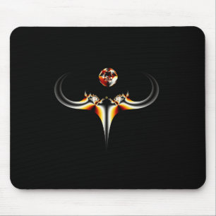 Alfombrilla De Ratón Resumen Bulls Horns Mouse Pad