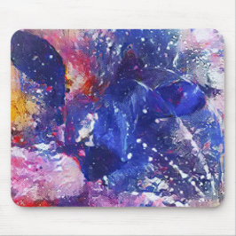 Alfombrilla De Ratón Resumen Cósmico de Dreamscape Cat