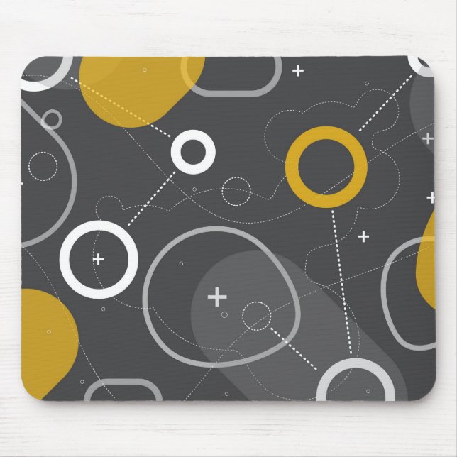 Alfombrilla De Ratón Resumen de la carrera espacial Mousepad (Frente)