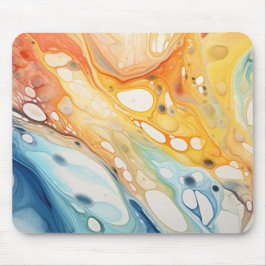 Alfombrilla De Ratón Resumen de las burbujas líquidas