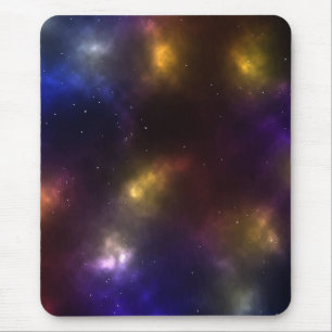 Alfombrilla De Ratón Resumen de las constelaciones de galaxia Arte Digi