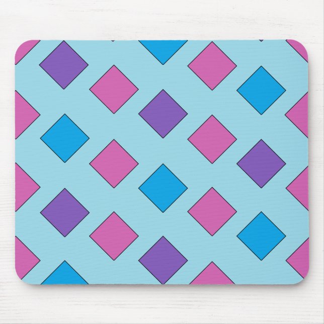 Alfombrilla De Ratón Resumen de las plazas Mousepad (Frente)