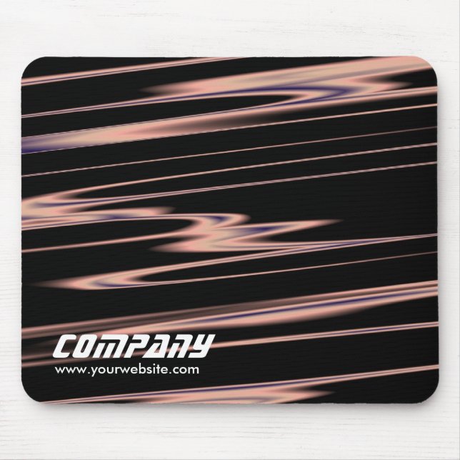 Alfombrilla De Ratón Resumen de las varas de cobre, empresas (Frente)