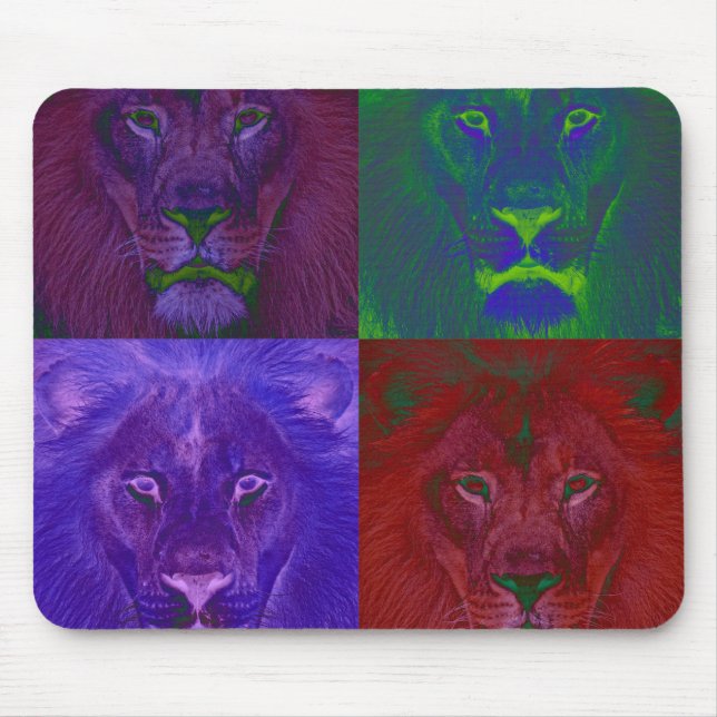 Alfombrilla De Ratón Resumen de Lions Mousepad (Frente)