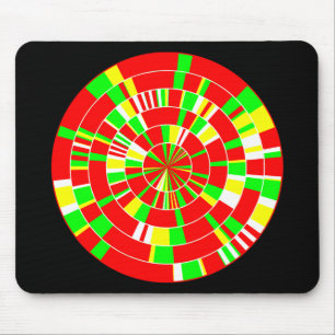 Alfombrilla De Ratón Resumen De Pi 02 - Sobre Negro