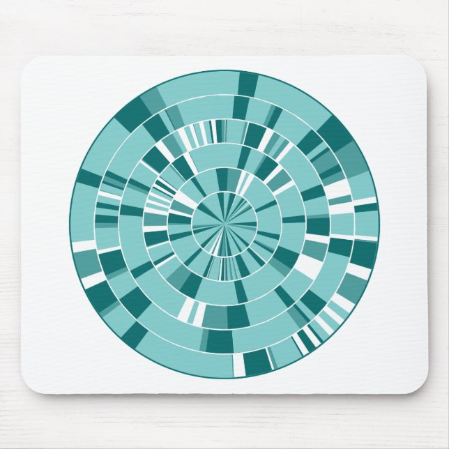 Alfombrilla De Ratón Resumen De Pi 05 - Sobre Blanco (Frente)