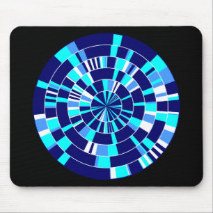 Alfombrilla De Ratón Resumen De Pi 07 - Sobre Negro