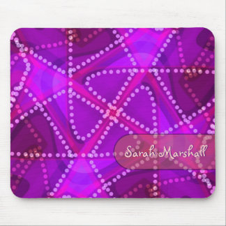 Alfombrilla De Ratón Resumen de puntos triangulares Art Mousepad