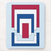 Resumen de Rectángulo en rojo, blanco y azul