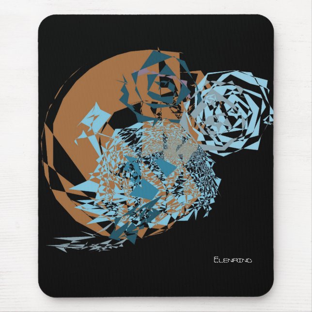 Alfombrilla De Ratón Resumen de Space World Mousepad (Frente)