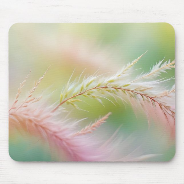 Alfombrilla De Ratón Resumen Flores de Prairie Campo Naturaleza Tranqui (Frente)