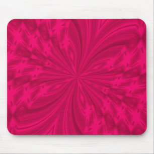 Alfombrilla De Ratón Resumen mariposa Raspberry Pink MOUSEPAD