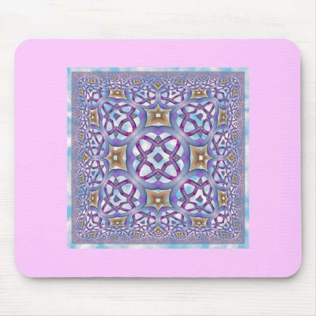 Alfombrilla De Ratón Resumen Mousepad (Frente)
