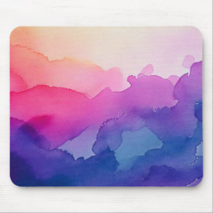 Alfombrilla De Ratón Resumen Textura de color de agua Almohadilla del r