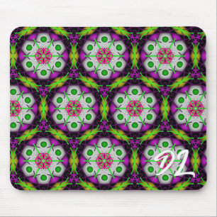 Alfombrilla De Ratón Resumen único de simetría colorida Mousepad