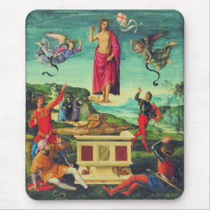Alfombrilla De Ratón Resurrección de Jesucristo por Rafael