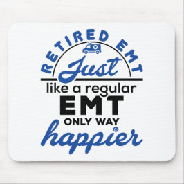 Alfombrilla De Ratón Retirada de EMT EMS Retirada Paramédica Regalos di