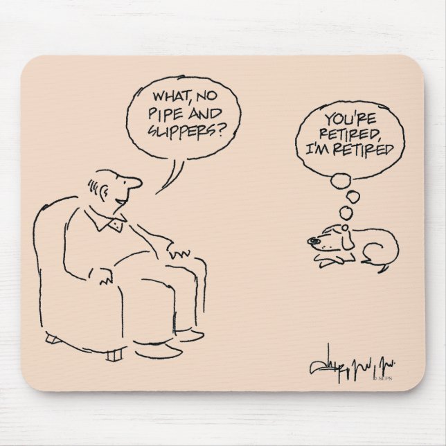 Alfombrilla De Ratón Retirado (Frente)