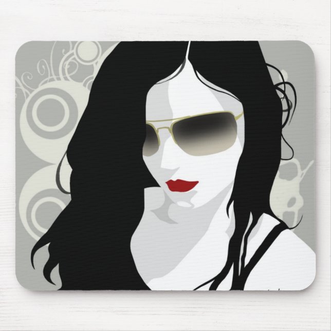 Alfombrilla De Ratón Retrato (Frente)