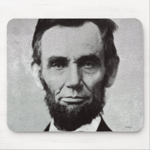 Alfombrilla De Ratón Retrato de Abe Lincoln 2