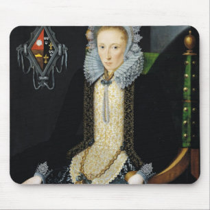 Alfombrilla De Ratón Retrato de Adriana van Nesse, 1611