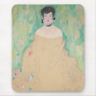 Alfombrilla De Ratón Retrato de Amalie Zuckerkandl por Gustav Klimt