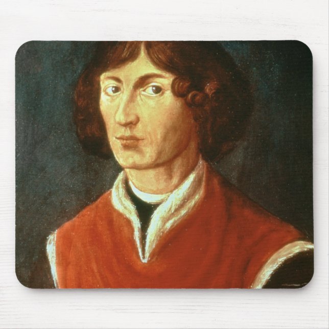 Alfombrilla De Ratón Retrato de Andreus Nicolás Copernicus 1575 (Frente)