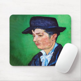 Alfombrilla De Ratón Retrato de Armand Roulin por Van Gogh