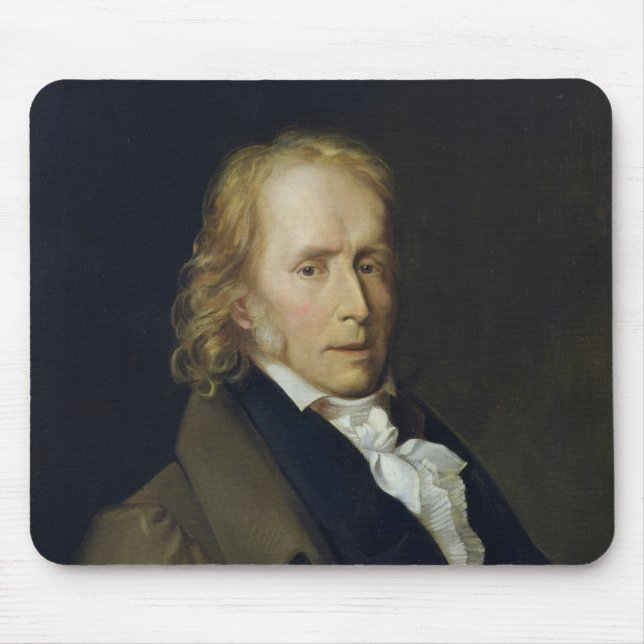 Alfombrilla De Ratón Retrato de Benjamin Constant de Rebecque (Frente)
